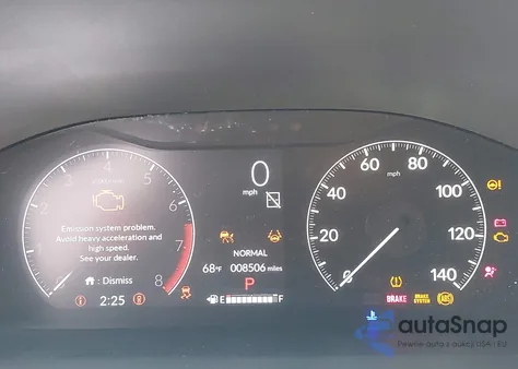 2025 Honda Cr-V Ex-L Awd z USA, uszkodzony, nr VIN 5J6RS4H73SL003058